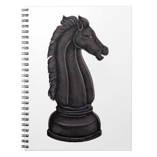 ヴィンテージ黒駒 ノートブック (正面)