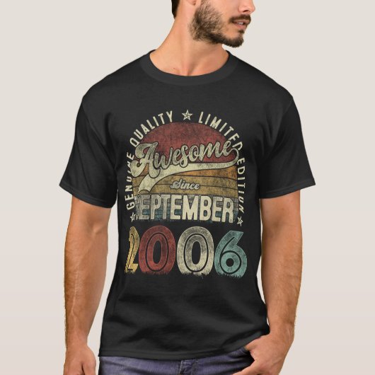 ヴィンテージ006年9月限定版ヴィンテージ5 Tシャツ (正面)