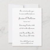 ヴィンテージ1匹の歳の誕生日の男の子の招待状 招待状 (裏面)