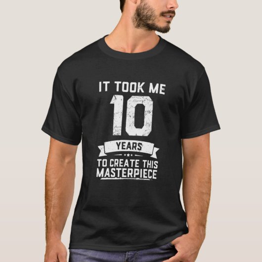 ヴィンテージ10年かけて最高傑作10T Tシャツ (正面)