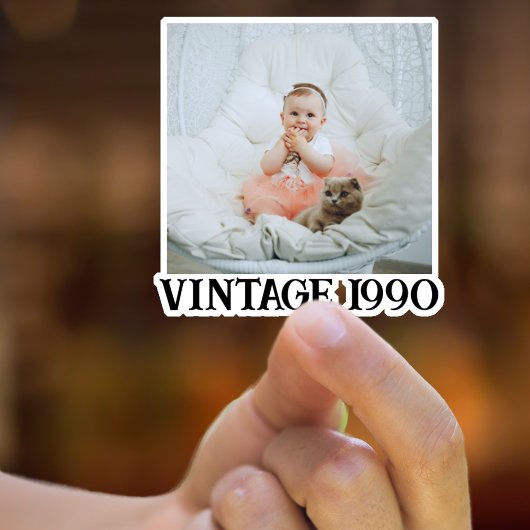 ヴィンテージ10日20日30日40日50日60日80誕生日 シール