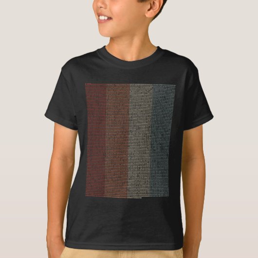 ヴィンテージ10000桁Pi記号 – 数学 –  Tシャツ (正面)