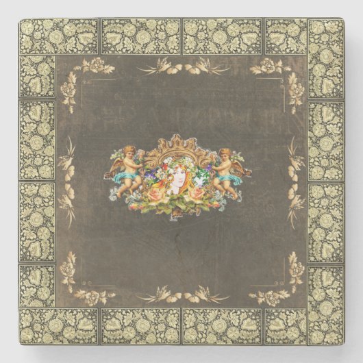 ヴィンテージ114 ストーンコースター (正面)