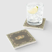 ヴィンテージ114 ストーンコースター (横)