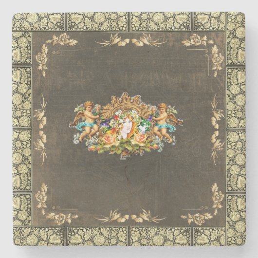 ヴィンテージ114 ストーンコースター (正面)