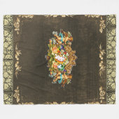 ヴィンテージ114 フリースブランケット (正面(横))