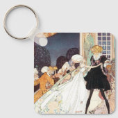 ヴィンテージ12の踊りプリンセスバイカイニールセン キーホルダー (正面)