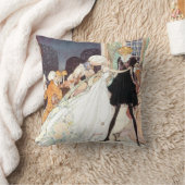 ヴィンテージ12の踊りプリンセスバイカイニールセン クッション (ブランケット)