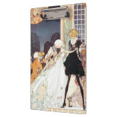 ヴィンテージ12の踊りプリンセスバイカイニールセン クリップボード (左)