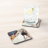 ヴィンテージ12の踊りプリンセスバイカイニールセン コースター (右側)