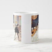 ヴィンテージ12の踊りプリンセスバイカイニールセン ジャンボコーヒーマグカップ (正面)