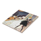 ヴィンテージ12の踊りプリンセスバイカイニールセン タイル (側面)