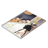 ヴィンテージ12の踊りプリンセスバイカイニールセン ノートブック (左側)