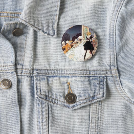 ヴィンテージ12の踊りプリンセスバイカイニールセン 缶バッジ (インサイチュ)