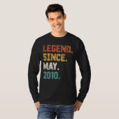 ヴィンテージ12歳の伝説2010年5月12日 Tシャツ (正面フル)