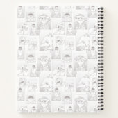 ヴィンテージ123セサミストリートスケッチ ノートブック (裏面)