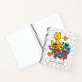 ヴィンテージ123セサミストリートスケッチ ノートブック (内部)