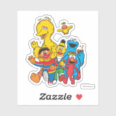 ヴィンテージ123セサミストリート シール (シート)