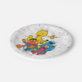 ヴィンテージ123セサミストリート ペーパープレート (アングル)