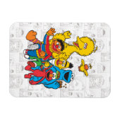 ヴィンテージ123セサミストリート マグネット (横)