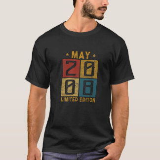 ヴィンテージ14誕生日2008年5月生まれ2008年14歳 Tシャツ