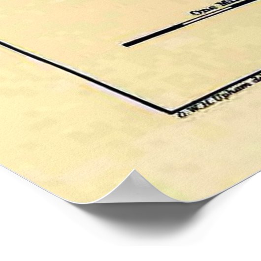 ヴィンテージ1692マサチューセッツ州サレムの地図(1866) ポスター (角)