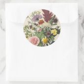 ヴィンテージ17世紀の歴史フローラ ラウンドシール (バッグ)