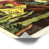 ヴィンテージ1730世界地図ポスター ポスター (角)