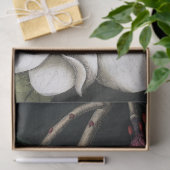 ヴィンテージ1731マグノリアフラワーポッドティッシュペーパー 薄葉紙 (ギフト)