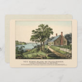 ヴィンテージ1732ジョージワシントンの生家 (正面/裏面)