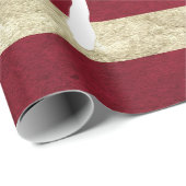 ヴィンテージ1776アメリカ国旗の愛国心 ラッピングペーパー (ロールコーナー)