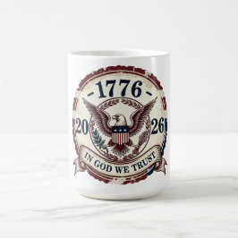 ヴィンテージ1776イーグルバッジ愛国 コーヒーマグカップ