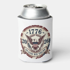 ヴィンテージ1776イーグルバッジ愛国 缶クーラー