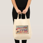 ヴィンテージ1776年7月4日 トートバッグ (正面(商品))