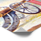 ヴィンテージ1776年7月4日 ポスター (角)