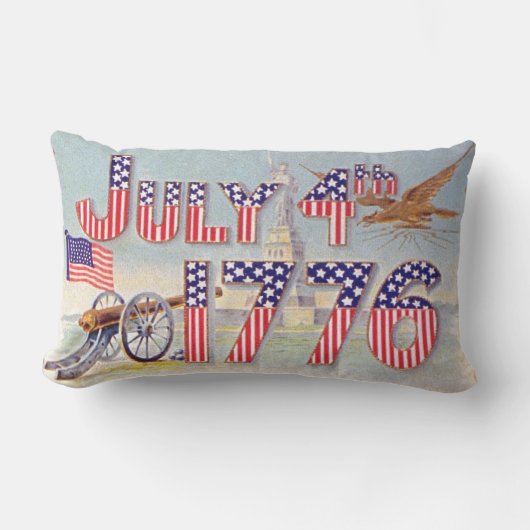 ヴィンテージ1776年7月4日 ランバークッション (正面)