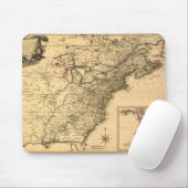 ヴィンテージ1777のPhelippeaux著アメリカのコロニーの地図 マウスパッド (マウス)