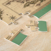 ヴィンテージ1777アメリカ植民地の地図Phelippeaux ジグソーパズル (側面)