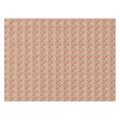 ヴィンテージ17thセンチュリーデリーインドフローラルパターン テーブルクロス (正面(横))