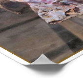 ヴィンテージ18世紀パーティーシーン ポスター (角)