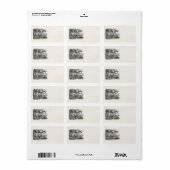 ヴィンテージ1800年代アラビア馬ピラミッドイラストレーション ラベル (フルシート)