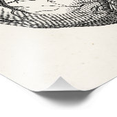 ヴィンテージ1800年代ハートレトロ心臓解剖学ハート フォトプリント            (角)