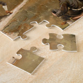 ヴィンテージ1800年代ベースボールゲーム ジグソーパズル (側面)