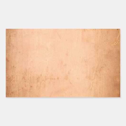 ヴィンテージ1800sアンティークブックレザータンバックグラウンド 長方形シール (正面)
