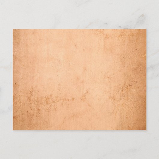 ヴィンテージ1800sアンティークブックレザータン背景 ポストカード (正面)