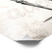 ヴィンテージ1800sスケルトンレトロスケルトン構造 フォトプリント            (角)