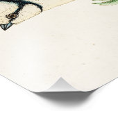 ヴィンテージ1800sブルーバードソングバードバードスケッチ フォトプリント            (角)