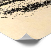 ヴィンテージ1800s馬 – Morgan Equestrianテンプレート ポスター (角)