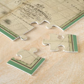 ヴィンテージ1826南アメリカ地図（アンソニー·フィンリー） ジグソーパズル (側面)