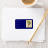 ヴィンテージ1826南米の地図Anthony Finley ラベル (インサイチュ)